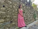 033 Pink strapless long gown2.webp