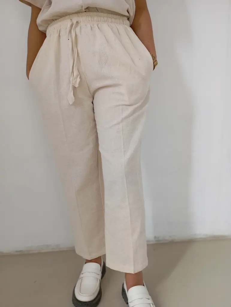 82 Unisex White trouser plain (10).webp