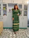 50 Hemp Cotton Green with yellow pattern long skirt (13).webp