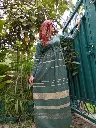 50 Hemp Cotton Green with yellow pattern long skirt (18).webp