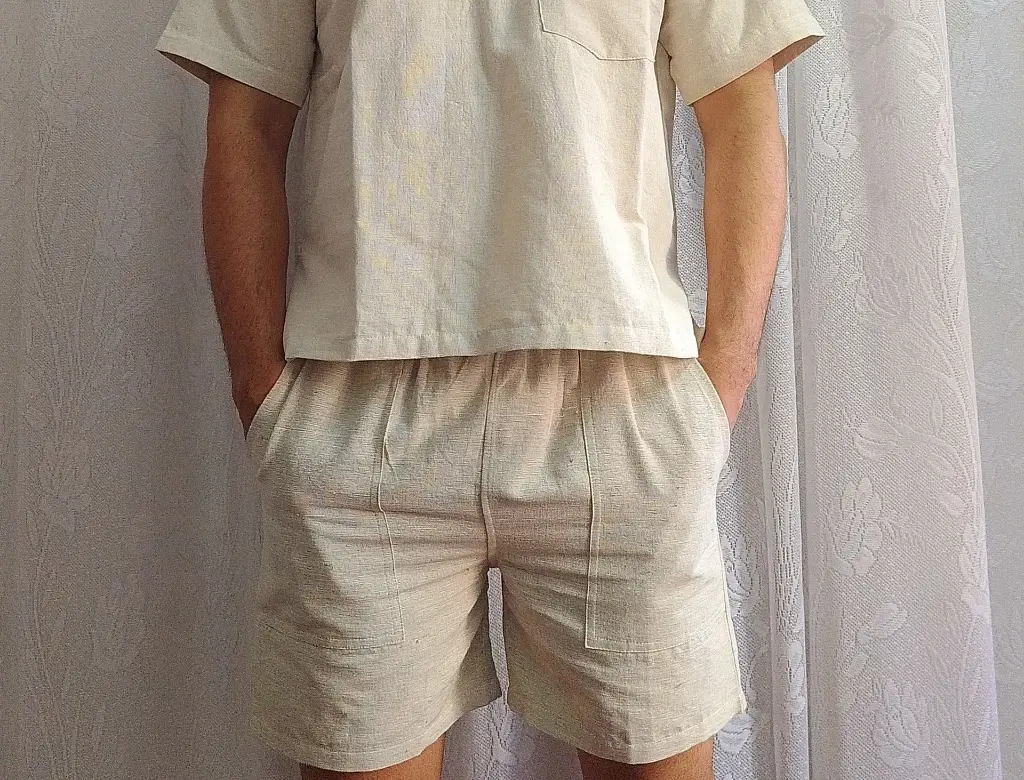 Hemp cotton Men's Shorts / Half pant